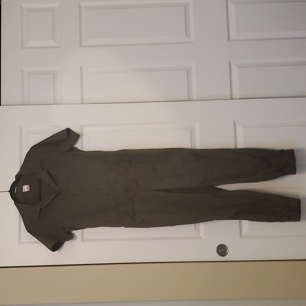 Army green jumpsuit
